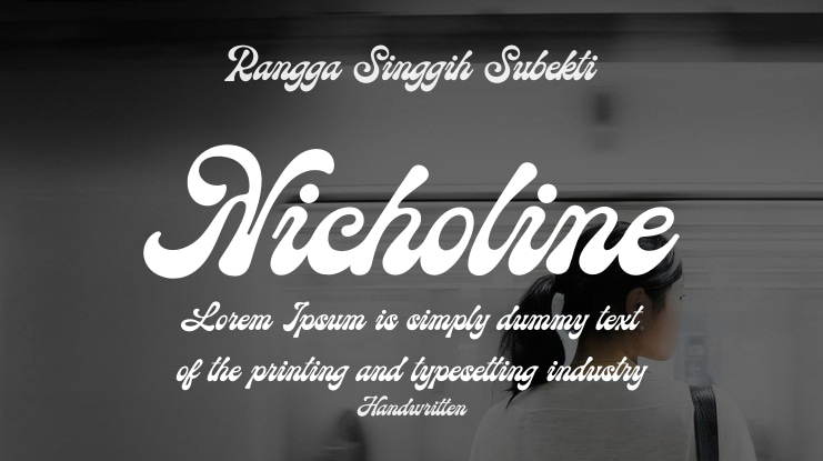 Nicholine Font