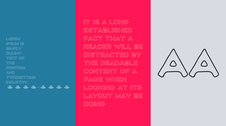 Maryson Outline PERSONAL USE Font Family