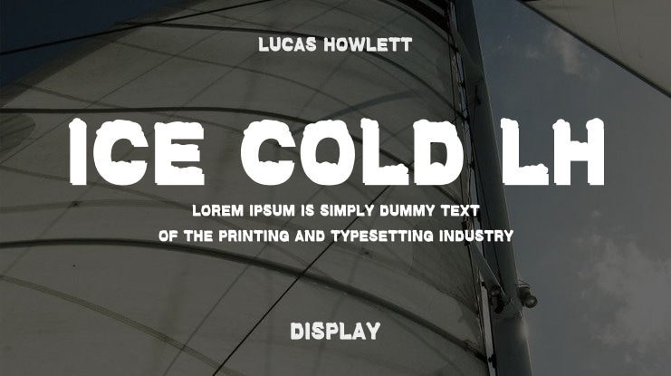 Ice Cold LH Font Family