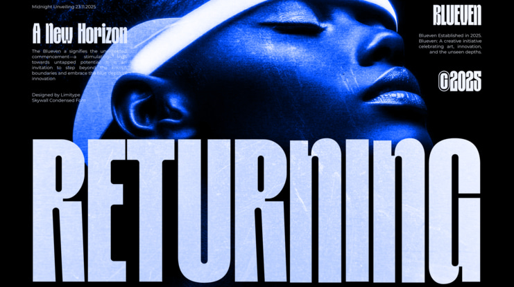 Skywall Condensed Font