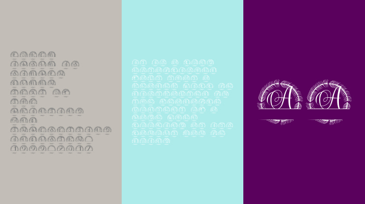 Velantra Split Monogram Font