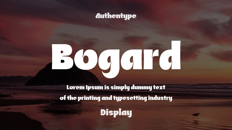 Bogard Font
