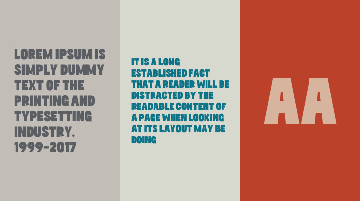 Tropical Horizon Font