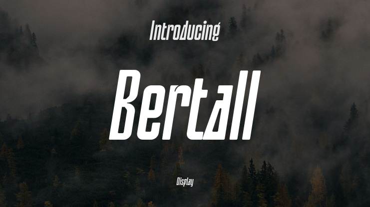 Bertall Font Family