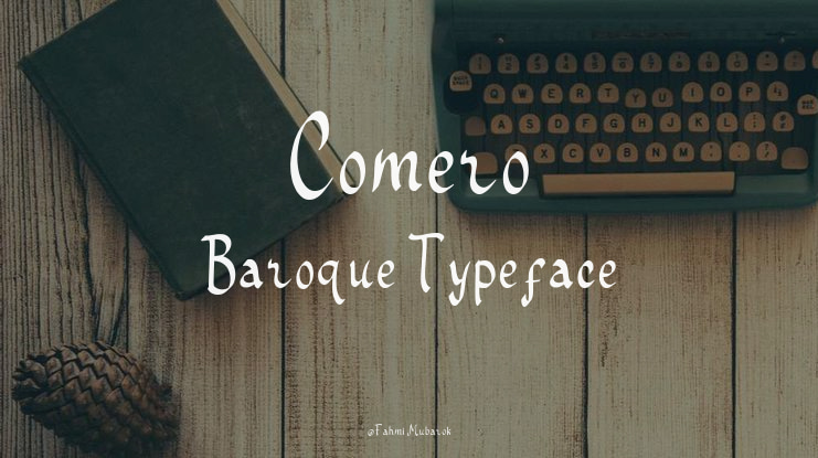 Comero Baroque Font