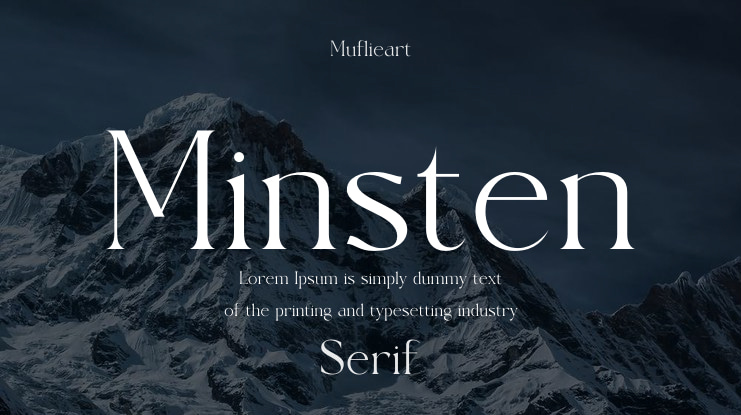 Minsten Font