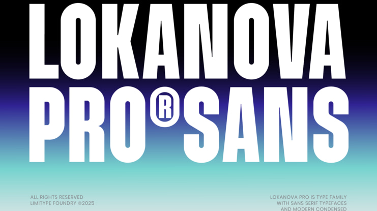 Lokanova Pro Sans Serif Font