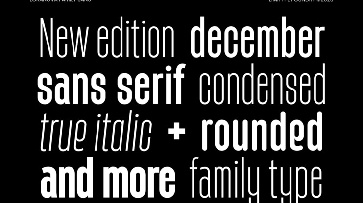 Lokanova Pro Sans Serif Font