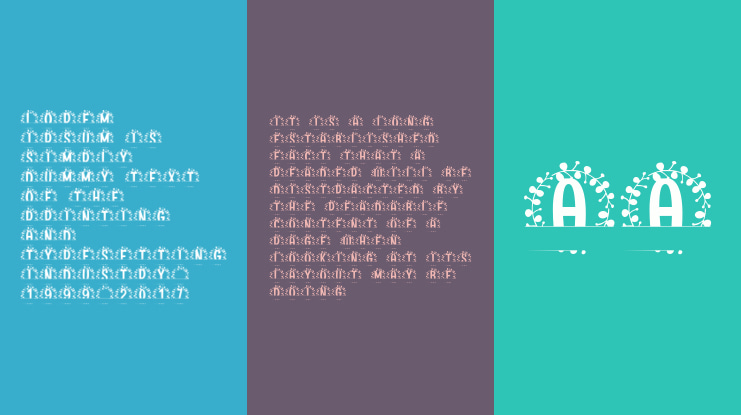 Blynford Split Monogram Font