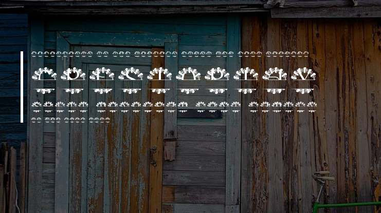 Crestoriax Split Monogram Font