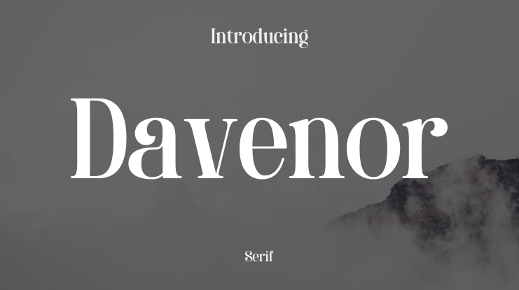 Davenor Font