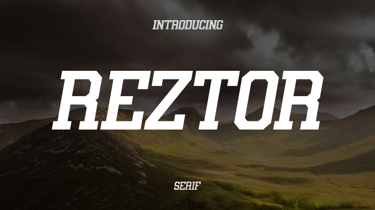 REZTOR Font