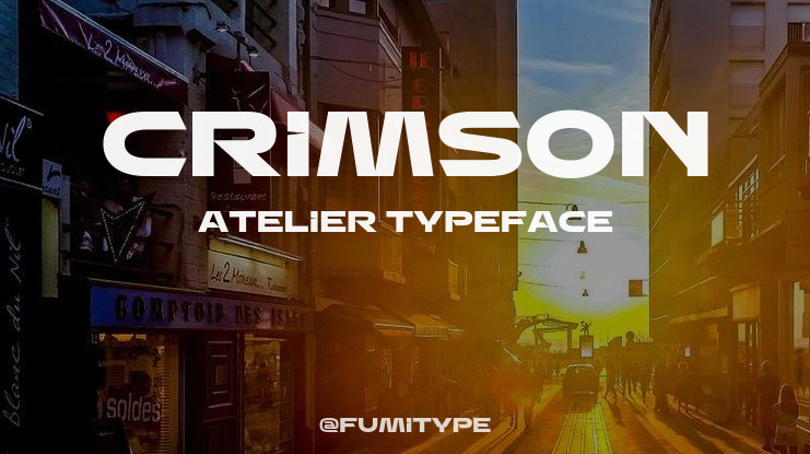 Crimson Atelier Font
