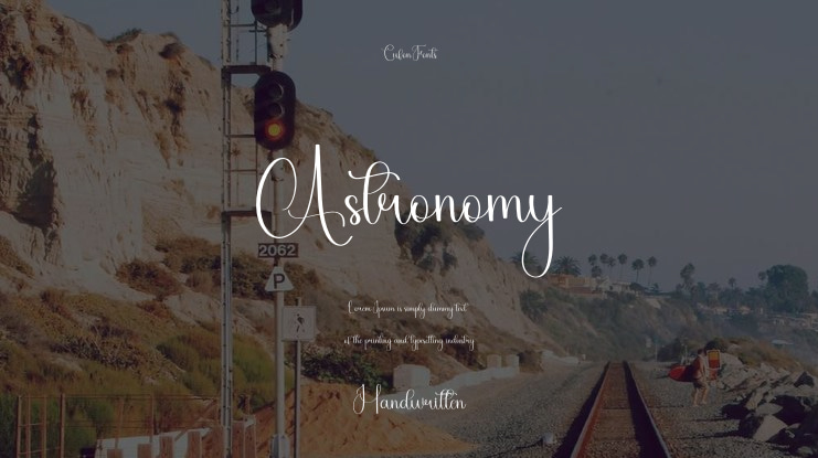 Astronomy Font