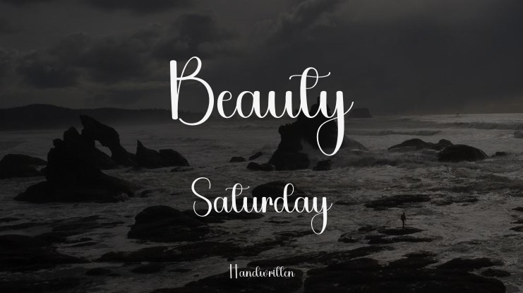 Beauty Saturday Font