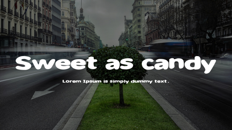Sweet as candy Font