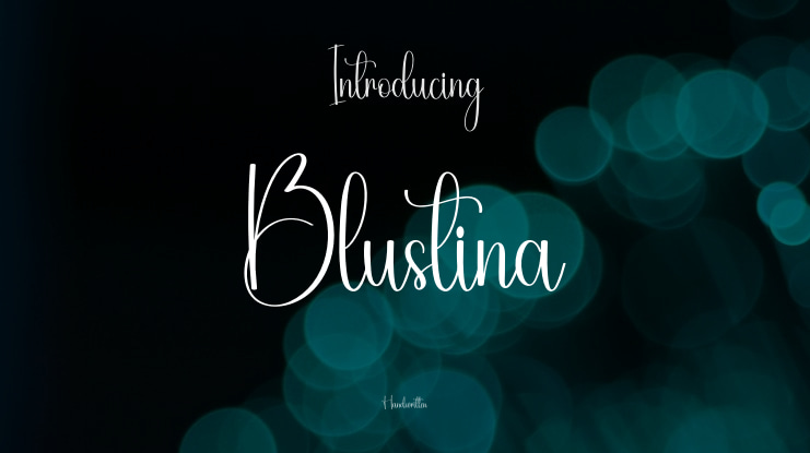 Blustina Font