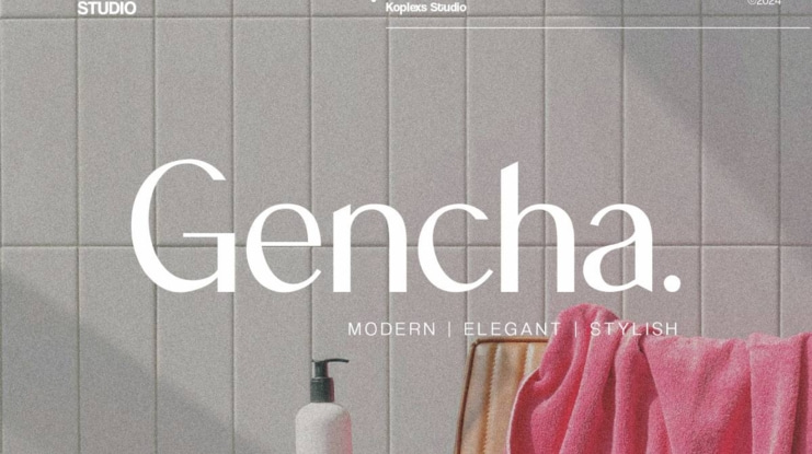 Gencha Font