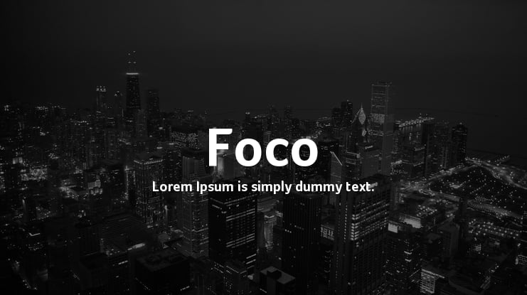 Foco Font Family