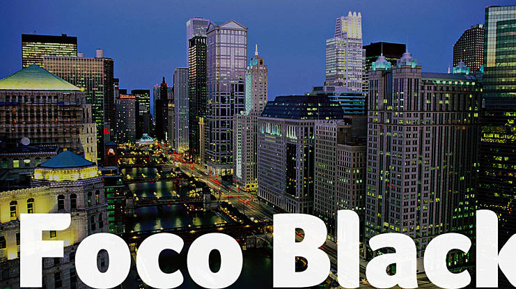 Foco Black Font
