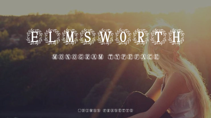 Elmsworth Monogram Font