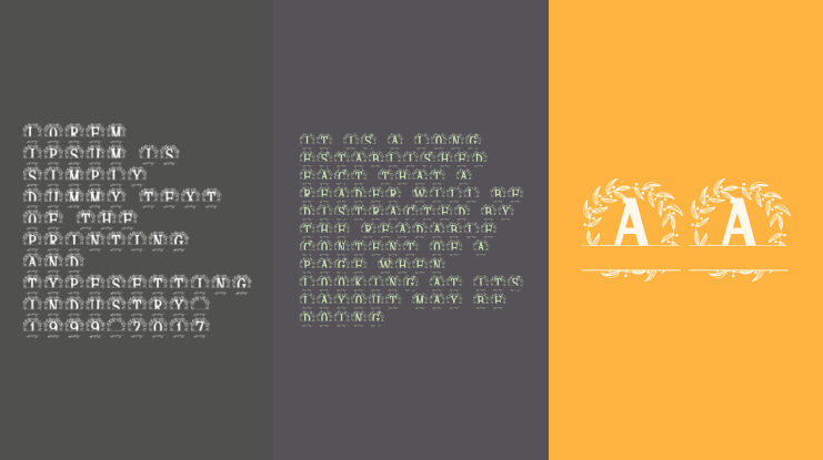 Elmsworth Split Monogram Font