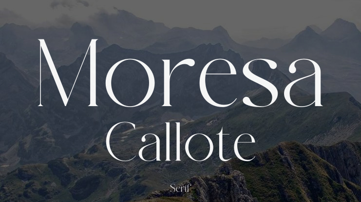 Moresa Callote Font