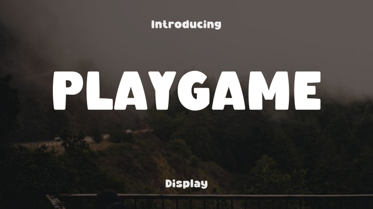 PLAYGAME Font