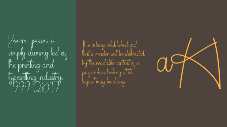 Handmade Signature Font