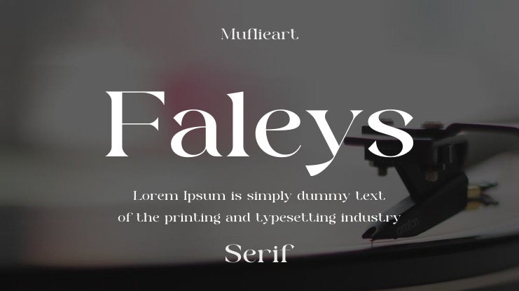 Faleys Font