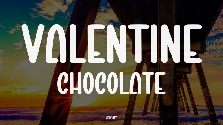 Valentine Chocolate Font
