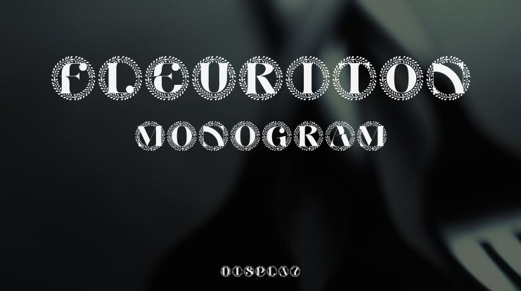 Fleuriton Monogram Font