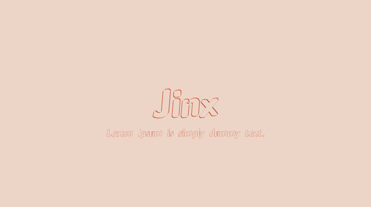 Jinx Font