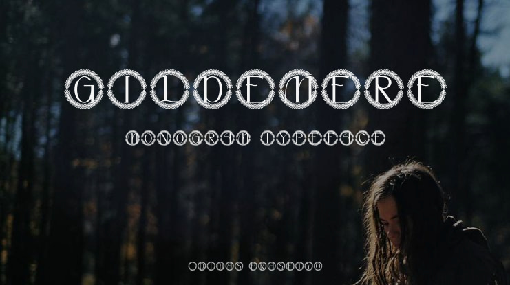 Gildemere Monogram Font