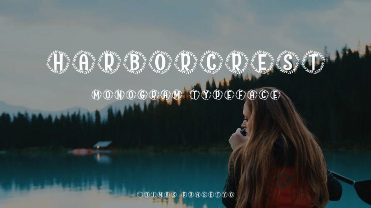 Harborcrest Monogram Font