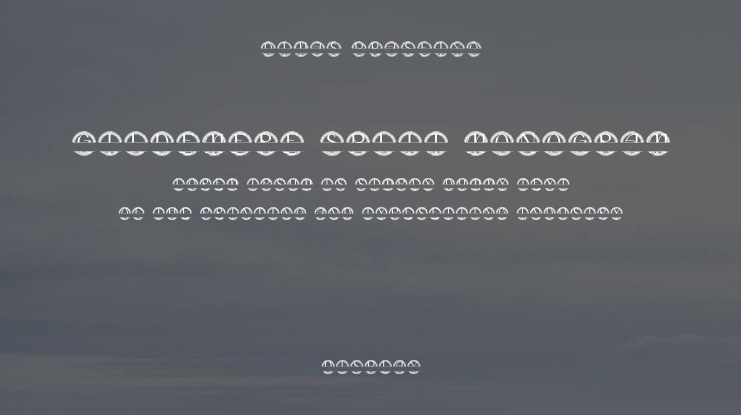 Gildemere Split Monogram Font