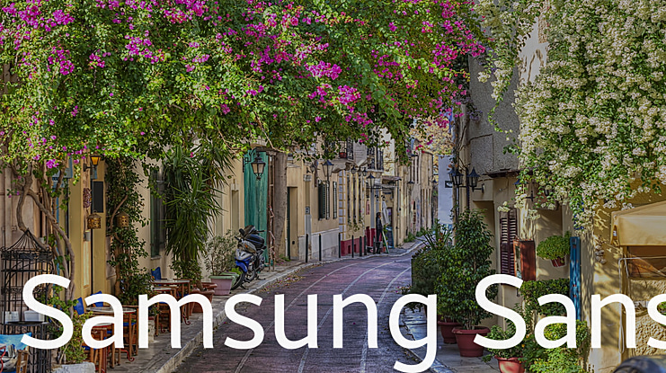 Samsung Sans Font Family