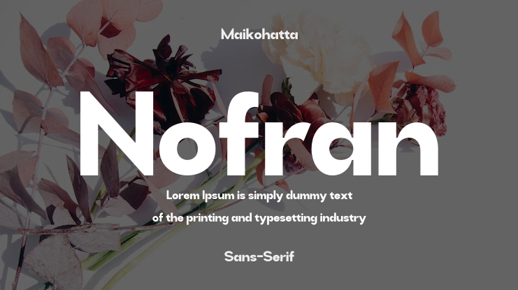 Nofran Font