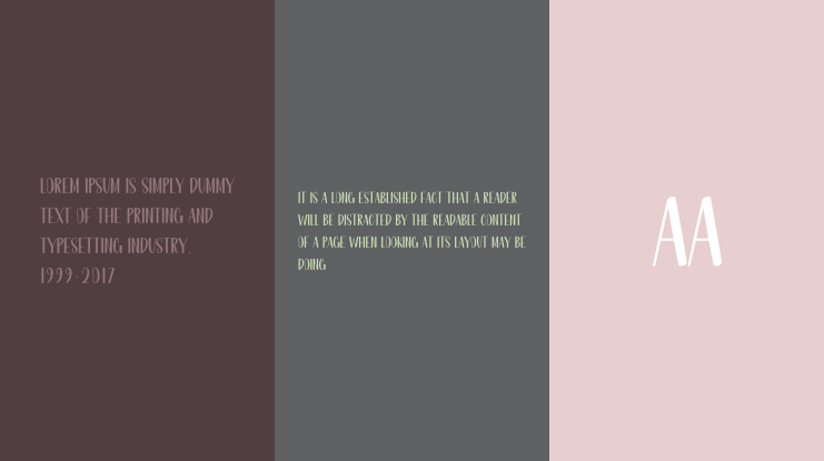 Beautiful Scenery Font