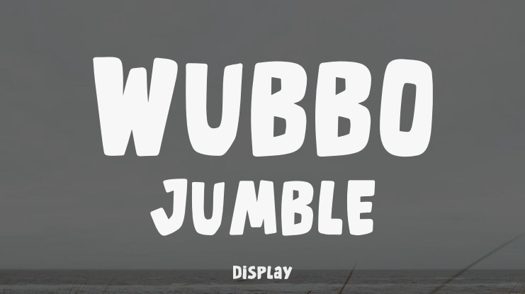 Wubbo Jumble Font Family