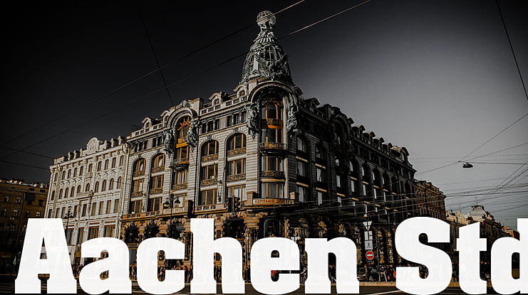 Aachen Std Font