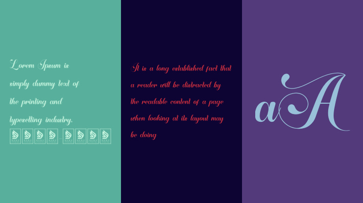 Aloffine Scriptura Font