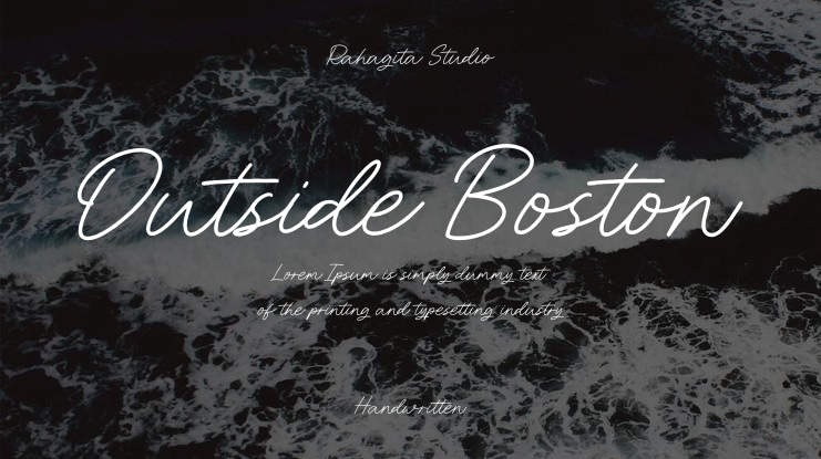 Outside Boston Font