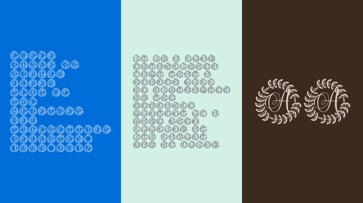 Jewelbourne Monogram Font