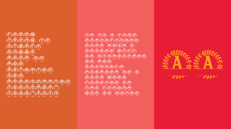 Ivorygate Split Monogram Font