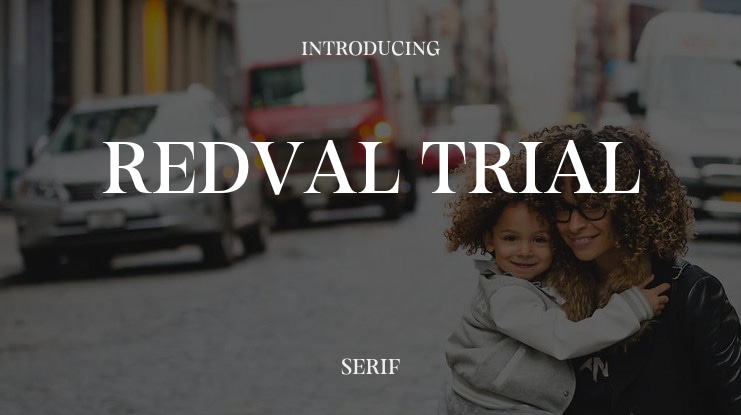 Redval Trial Font