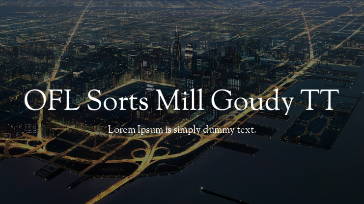 OFL Sorts Mill Goudy TT Font Family