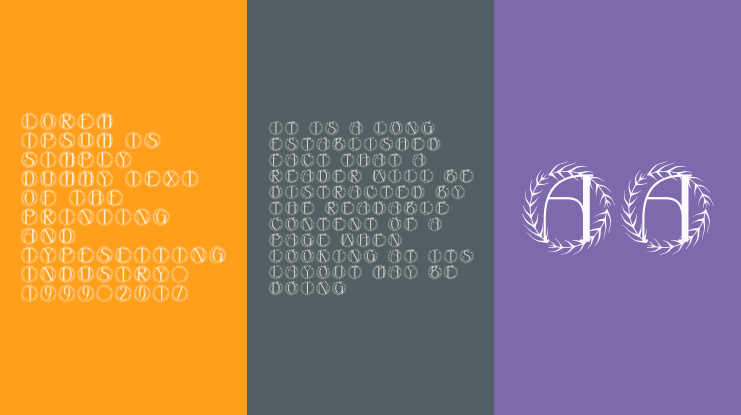 Marquessia Monogram Font