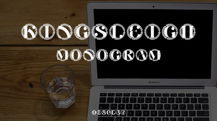 Kingsleigh Monogram Font