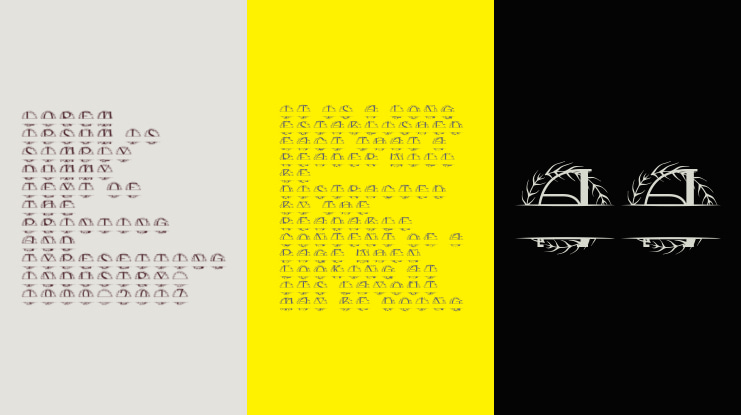 Marquessia Split Monogram Font